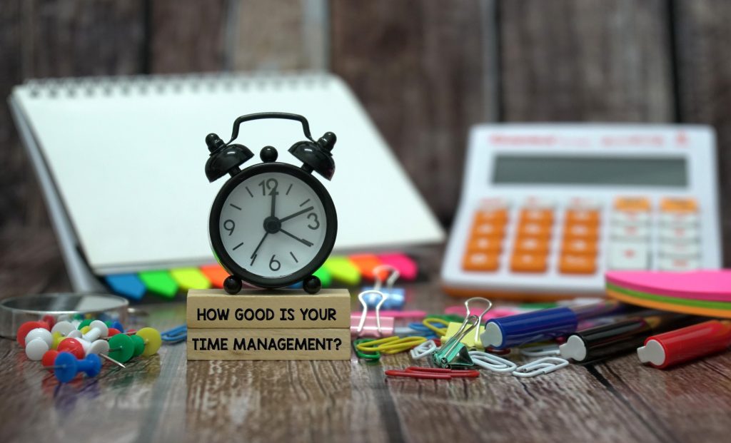 Time management banner