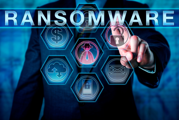 Ransomware banner picture for the WannaCry article.